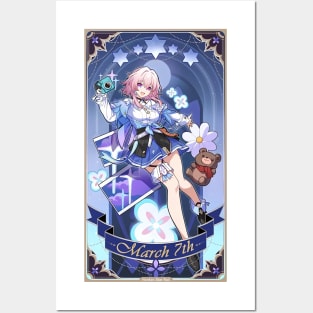 March 7th Revelation Card Honkai Star Rail Posters and Art